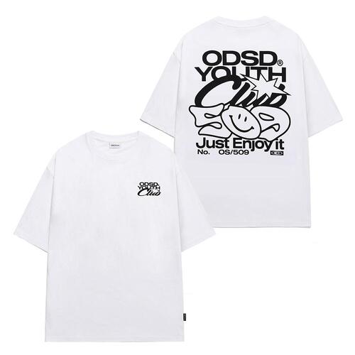 유스클럽 509 오버핏 티셔츠 - WHITE